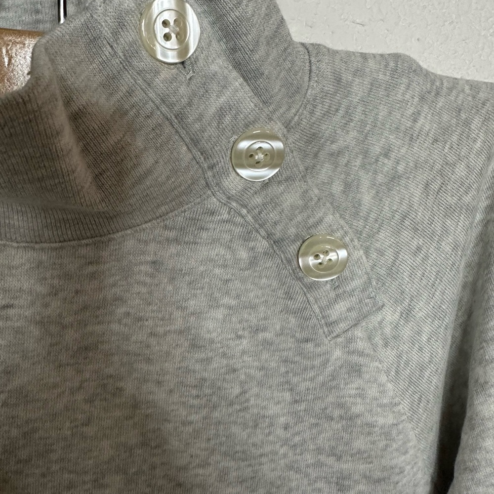 Crewcuts girls Gray Long Sleeve Sweatshirt Dress size 12 - Picture 3 of 7